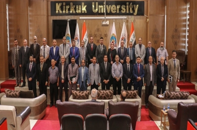 جامعة كركوك تكرم اقسامها العلمية الحاصلة على المراتب الأولى في التصنيف العراقي للجامعات