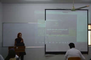 كلية الطب البيطري تنظم محاضرة توعوية للطلبة حول التغير المناخي واثره على العراق