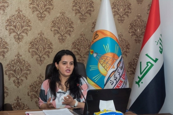 University of Kirkuk holds a scientific symposium on empowering women in government and private institutions