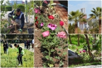 In observance of National Afforestation Day... The University of Kirkuk is launching a major campaign to tree the university's arcades and courtyards and colleges