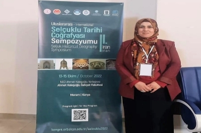 A prof at the University of Kirkuk participates in an international conference in Turkey