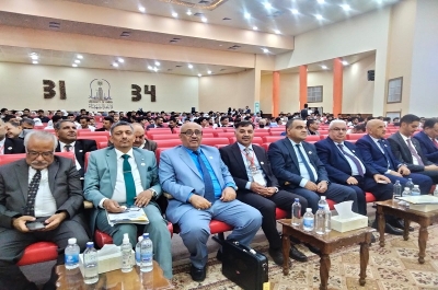A prof from the University of Kirkuk participates in an international conference