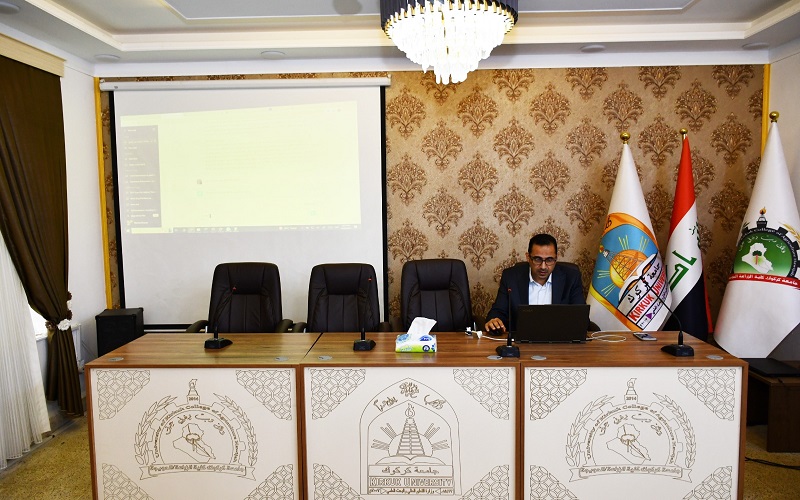 كلية الزراعة/الحويجة تقيم محاضرة حول نظرة عن بعض تطبيقات الذكاء الاصطناع