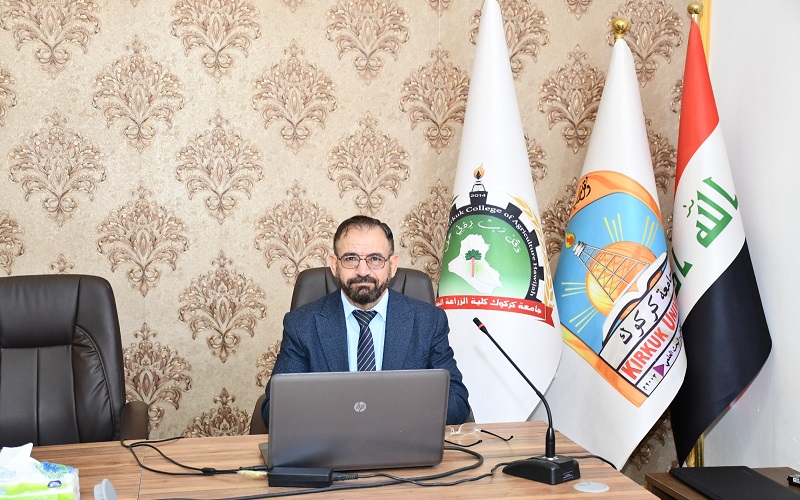 كلية الزراعة/الحويجة تقيم ورشة عمل حول استخدام تقنية اشعة اللزر في مكافحة حشرة المخازن