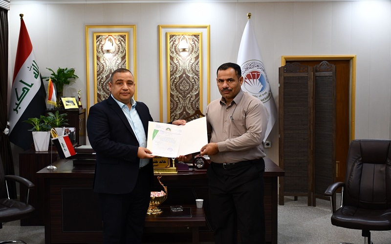 عميد كلية الزراعة/الحويجة يثمن جهود كوكبة من الأساتذة المحاضرين الخارجيين