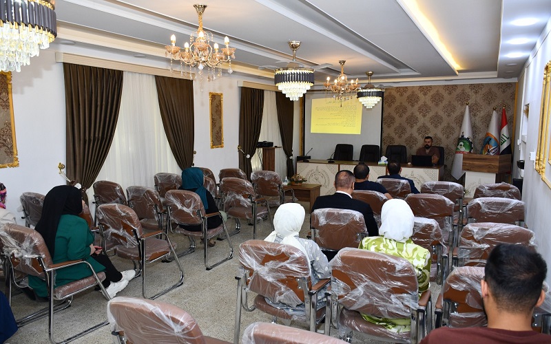 كلية الزراعة/الحويجة تقيم محاضرة ثقافية حول أسباب ظاهرة الانتحار