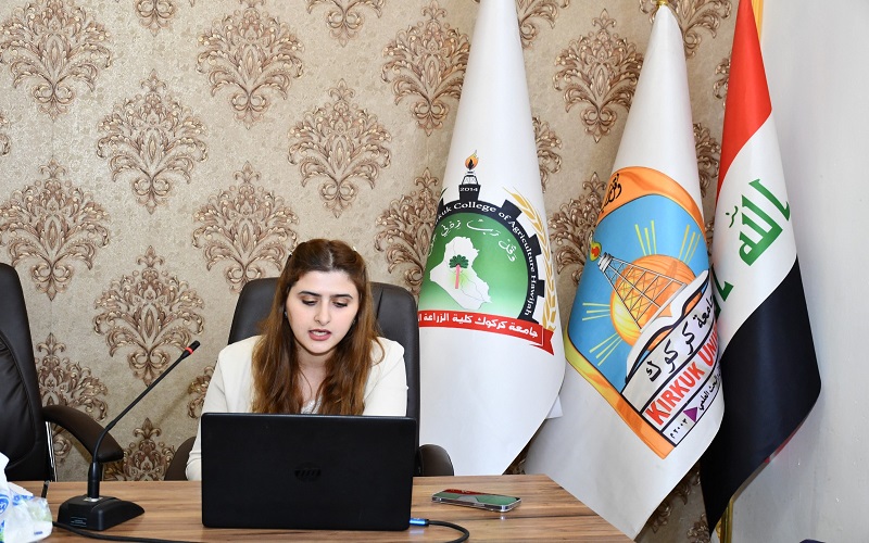 كلية الزراعة/الحويجة تقيم محاضرة علمية حول التصنيفات المختلفة للنباتات الطبية والعطرية