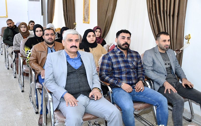 كلية الزراعة/الحويجة تقيم محاضرة توعوية حول مبادئ و اساسيات الدفاع المدني