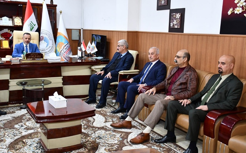 عمادة كلية الزراعة/الحويجة تهنئ وتبارك للاستاذ الدكتور عبدالله علي محمد بمناسبة تسنمه منصب مساعد رئيس الجامعة للشؤون العلمية