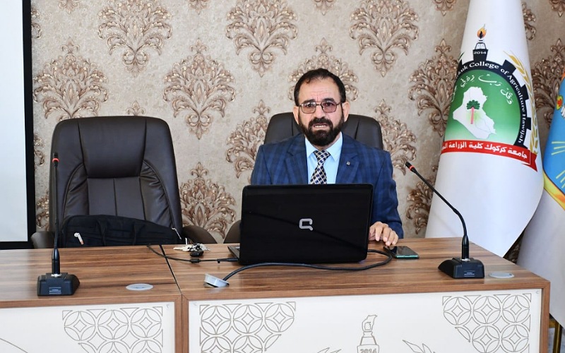 كلية الزراعة/الحويجة تنظم محاضرة علمية عن الاصباغ في الحشرات