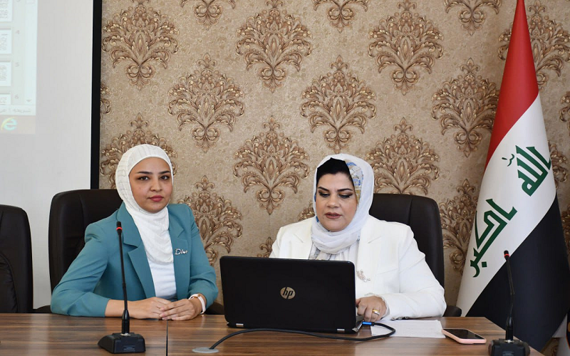 بصوتك تبني وطنك... حملة توعوية مميزة في كلية النباتات الطبية والصناعية لتحديث بطاقة الناخب