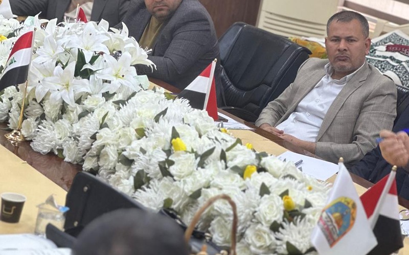 The Faculty Representative at the College of Medicinal and Industrial Plants Participates in the Iraqi Academics Syndicate Meeting in Kirkuk