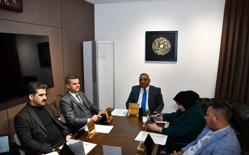 مجلس كلية النباتات الطبية والصناعية يعقد جلسة استثنائية لمناقشة نتائج امتحانات الكورس الأول لطلبة الدراسات العليا/الماجستير في قسم النباتات الطبية والصناعية