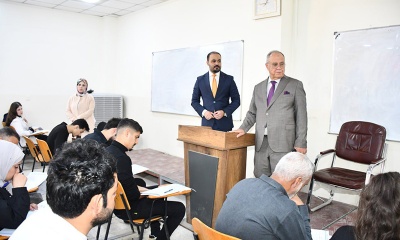 The Final Exams for the First Semester Continue at the College of Administration and Economics – University of Kirkuk