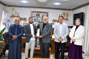 الجمعية العراقية للعلوم الإحصائية تكرّم طالب الإحصاء المتفوق بجامعة كركوك