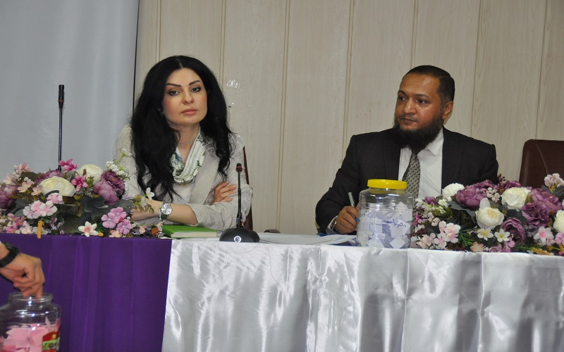 توزيع بحوث التخرج لقسم ادارة الاعمال عن طريقة القرعة 