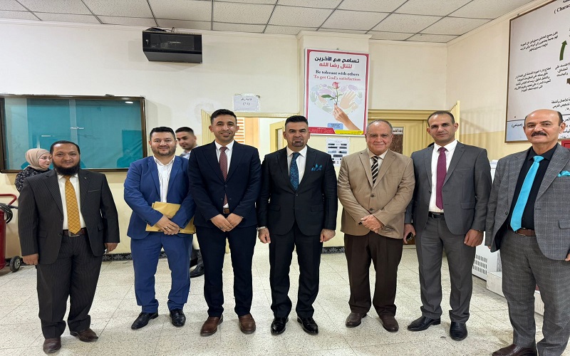 زيارة السيد رئيس جامعة كركوك الى كلية الادارة و الاقتصاد