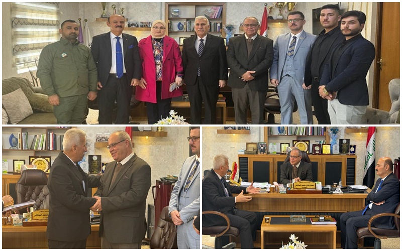 زيارة السيد شيخ اياد جلال الونداوي شيخ عشيرة الوانداويين في كركوك