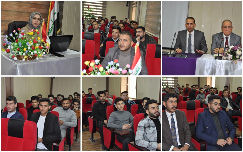  اقامة ورشة طلابية من قبل وحدة الارشاد النفسي والتوجيه التربوي في كلية الادارة والاقتصاد 