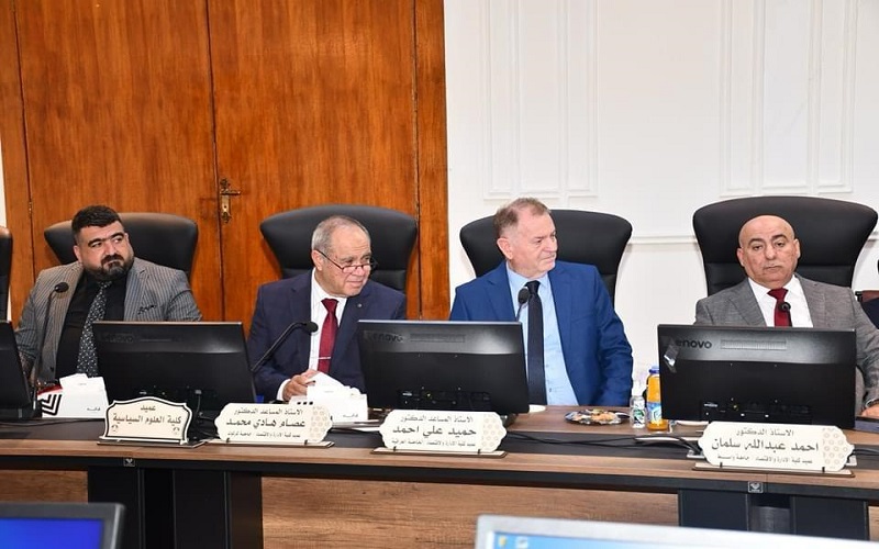 تكريم كلية الإدارة والأقتصاد من قبل السيد رئيس جامعة الموصل 