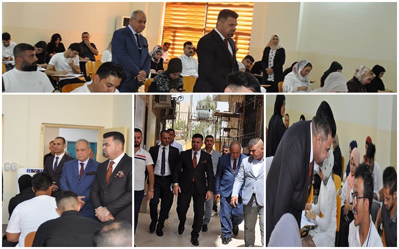 زيارة السيد رئيس جامعة كركوك الى كلية ألادارة و الاقتصاد