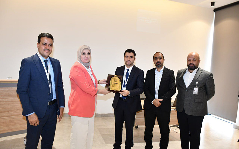 زيارة علمية لطلبة كلية الإدارة والاقتصاد إلى مركز الأمان العراقي لتعزيز دعم المشاريع الريادية