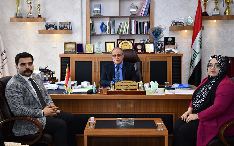 زيارة وفد اتحاد طلبة التركمان للتعرف على البرامج الأكاديمية والخدمات المقدمة في كلية الإدارة والاقتصاد