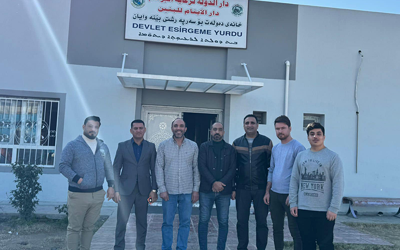 حملة تطوعية لزيارة دار الايتام