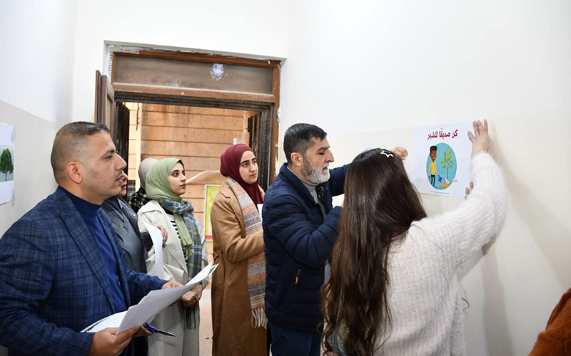 حملة تطوعية بمناسبة يوم البيئة العراقي