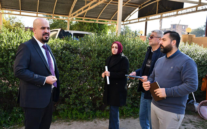 زيارة تفقدية لتعزيز البنية التحتية وتحسين المرافق الجامعية