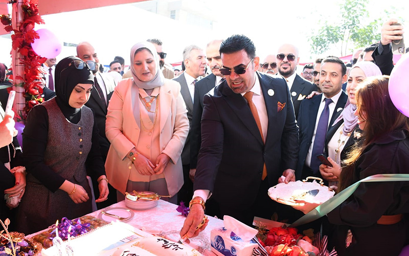 The College of Administration and Economics shines at the University Day celebration marking the 22nd anniversary of the founding of the University of Kirkuk