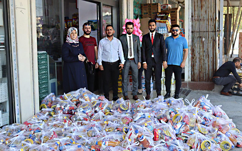 مبادرة “السلة الغذائية” لدعم طلبة الأقسام الداخلية في جامعة كركوك