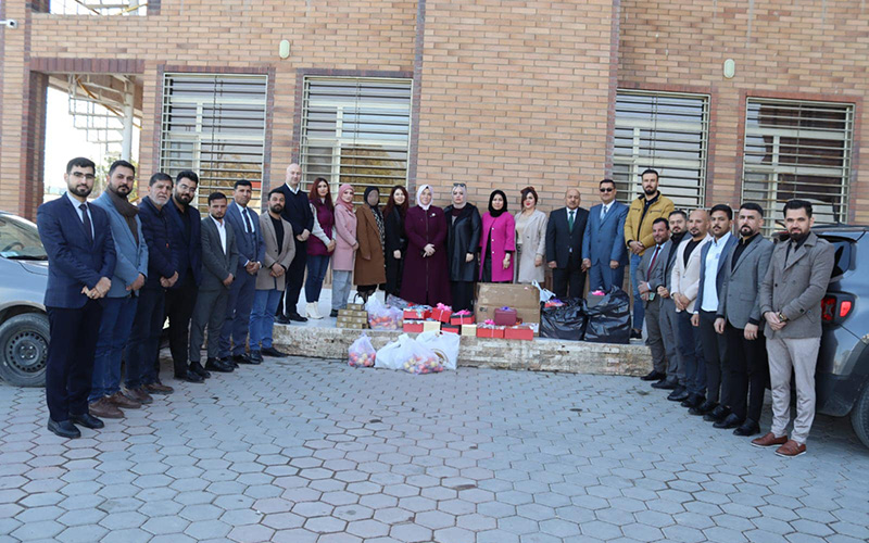 مشاركة مع مبادرة إنسانية لدعم لمرضى مركز التخصصي للاورام وامراض الدم