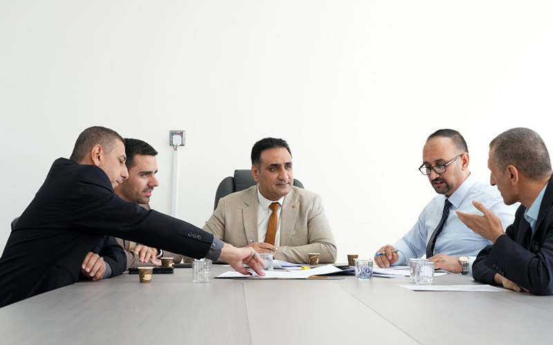 زيارة لجنة التقييم والتصنيف من جامعة كركوك إلى جامعة سامراء