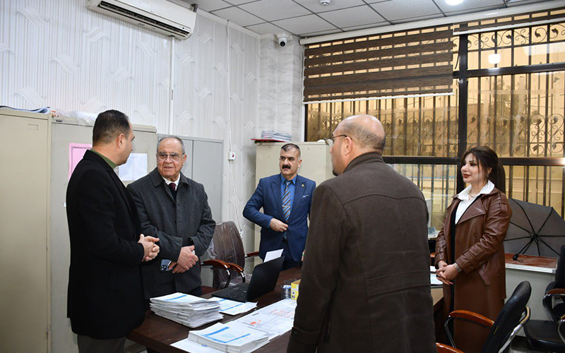 استمرار الامتحانات النهائية للفصل الأول للدراسات الأولية في كلية الإدارة والاقتصاد