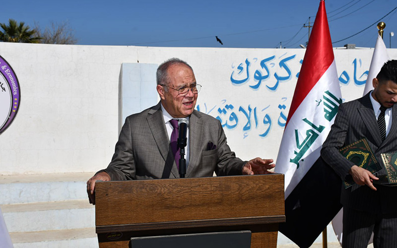 كلية الإدارة والاقتصاد تقيم مهرجان اللغة العربية ومبادرة «اقرأ»