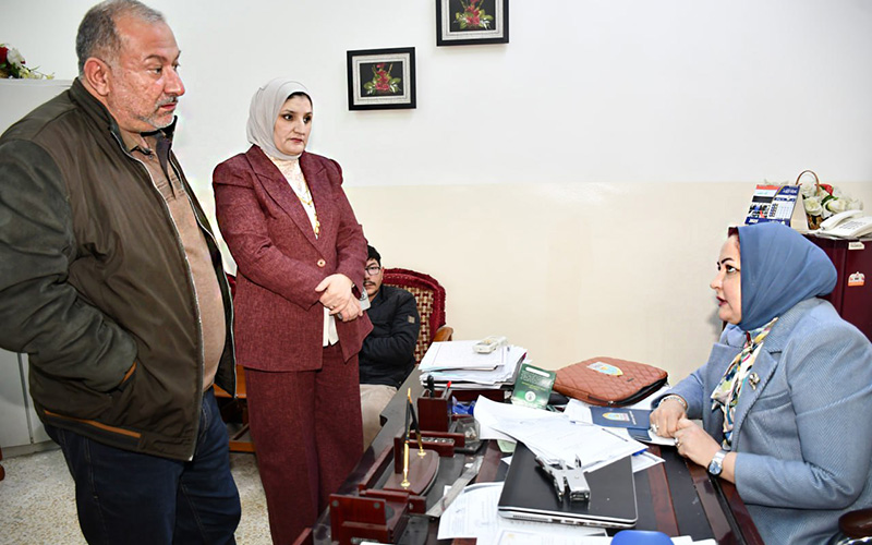 المعاون الإداري في كلية الإدارة والاقتصاد يستقبل لجنة تقييم شعبة الموارد البشرية من رئاسة جامعة كركوك