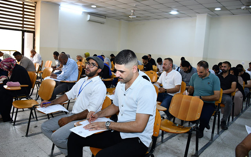 بدأ امتحانات الدور الثاني في كلية الادارة والاقتصاد