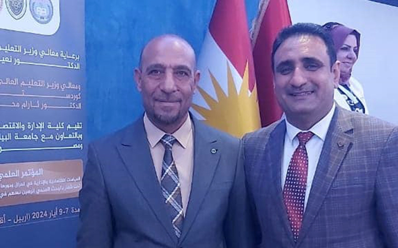 مشاركة علمية لتدريسيين من كليتنا في المؤتمر العلمي في جامعة القادسية