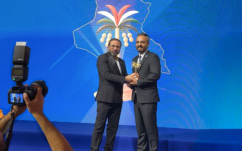 تدريسي من جامعة كركوك يحصد الدرع الذهبي ضمن جائزة الإبداع العراقي 2025