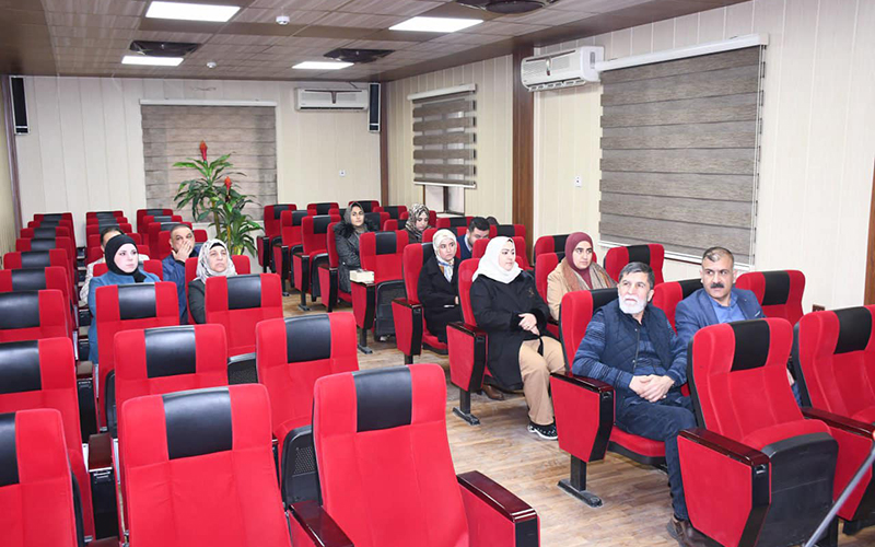 ندوة توعوية عن "التلوث البيئي" من اعداد وحدة الارشاد النفسي ووحدة الحاضنة التكنولوجية