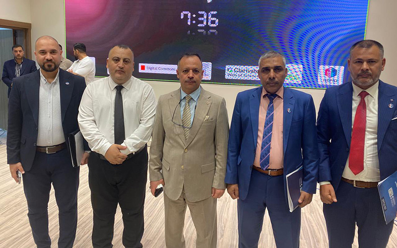 كلية الإدارة والاقتصاد تشارك في المؤتمر الأول لهيئات تحرير المجلات العلمية العراقية