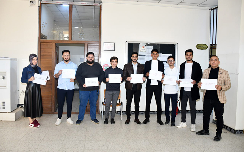 حملة تطوعية بعنوان “ابتسم لأنك أنت تصنع الفرق”