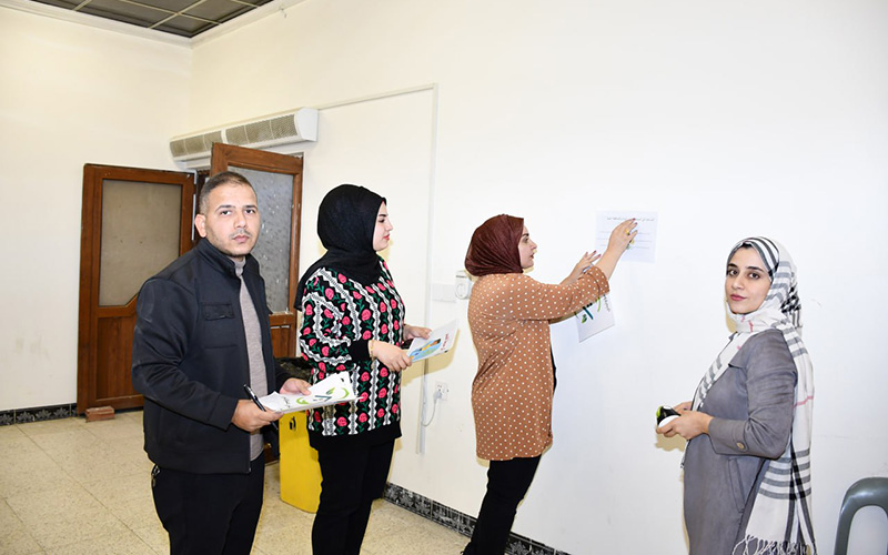 كلية الإدارة والاقتصاد تنفّذ حملة تطوعية بعنوان “بيئتي مسؤوليتي”