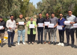 حملة توعوية في جامعة كركوك حول أضرار التدخين