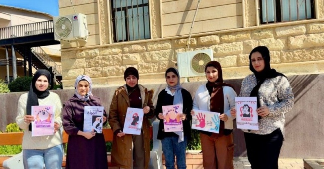 Awareness Campaign at the University of Kirkuk on Combating Violence Against Women