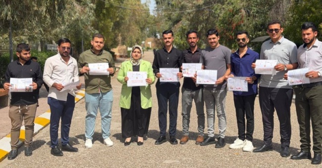 Awareness Campaign at the University of Kirkuk on the Harms of Smoking