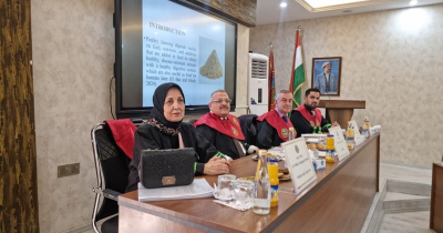 Head of the Animal Production Department at the University of Kirkuk Serves as a Member of a Master’s Thesis Defense Committee at Salahaddin University