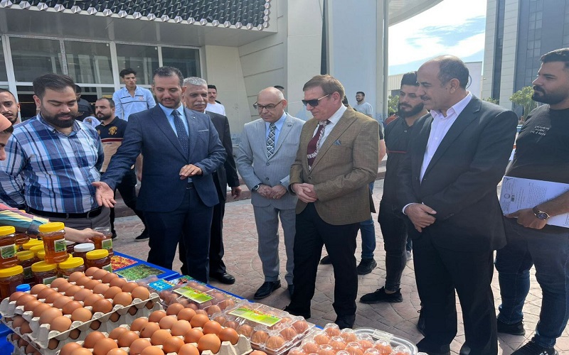 The College of Agriculture participates in the World Food Day Festival.