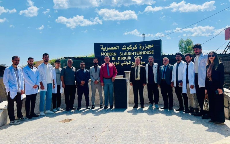 كلية الزراعة تنظم زيارة ميدانية لطلبتها الى مشاريع زراعية